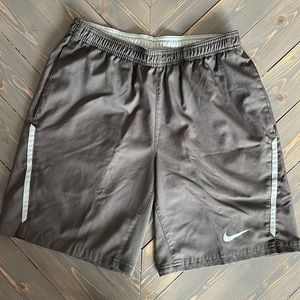 Nike Gray Athletic Shorts, M